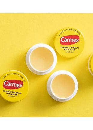 Carmex lip balm original spf15 бальзам для губ1 фото