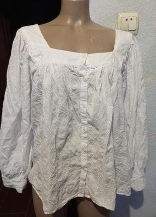 Белая рубашка прошва