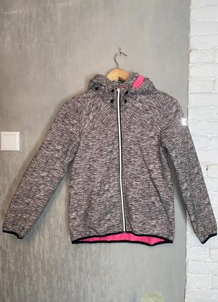 Куртка софтшелл куртка на флисовой подкладке на девочку 12-13р h&m