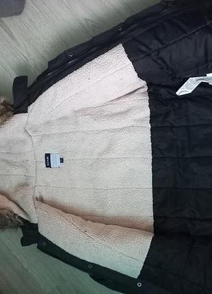 Зимняя куртка kiabi, p.12 р, ц.800 грн. для близнецов