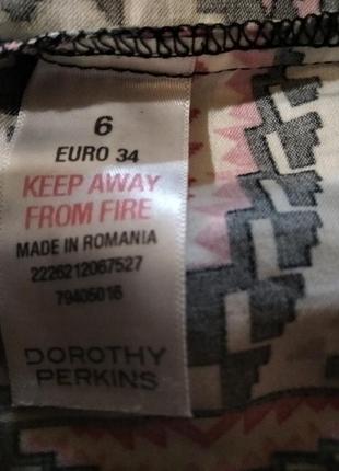 Супер платье"dorothy perkins"р.6,100%коттон,румыния.5 фото
