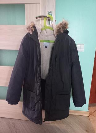 Зимняя куртка kiabi, p.12 р, ц.800 грн. для близнецов