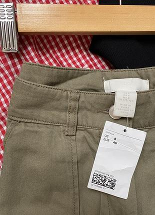 Нові бавовняні штани карго від h&m4 фото
