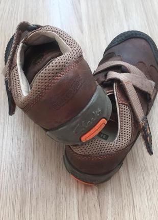 Кожаные кроссовки clarks2 фото