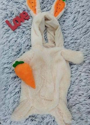 Прикольный,карнавальный костюм для собаки зайка,зайчик,кролик2 фото