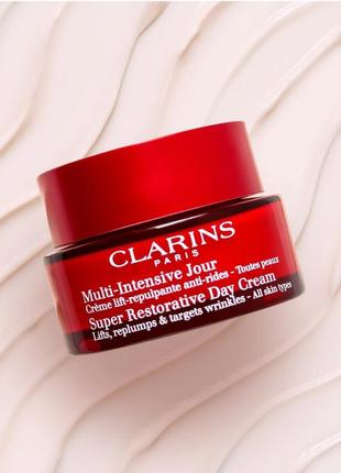 Денний крем clarins super restorative day cream1 фото