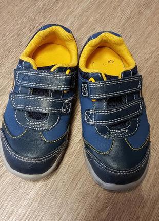 Кожаные кроссовки clarks2 фото