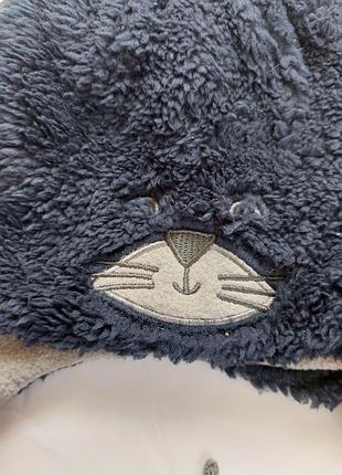 Брендовая теплая шапка нижняя3 фото