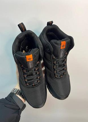 Мужские термо кроссовки waterproof black3 фото