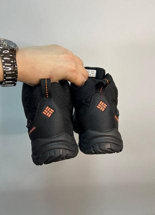Мужские термо кроссовки waterproof black4 фото