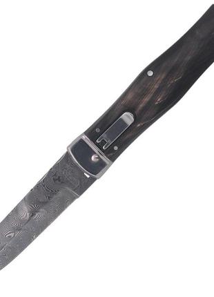 Складной пружинный нож mikov predator damascus 241-dr-1/kp 009878