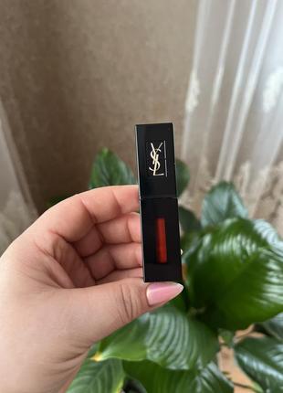 Кремовый лак для губ yves saint laurent vernis a levres vinyl cream