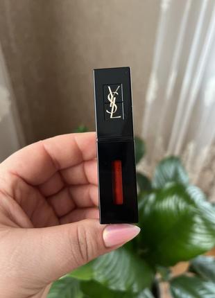 Кремовый лак для губ yves saint laurent vernis a levres vinyl cream2 фото