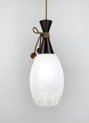 Винтажный подвесной светильник4 фото