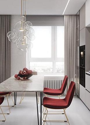 Підвісна лофт люстра bubble 91_115