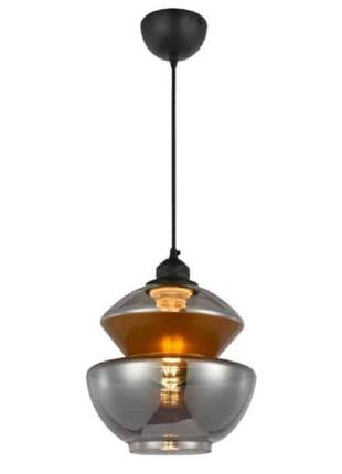 Світильник підвісний harmony-2 титановий+мідь