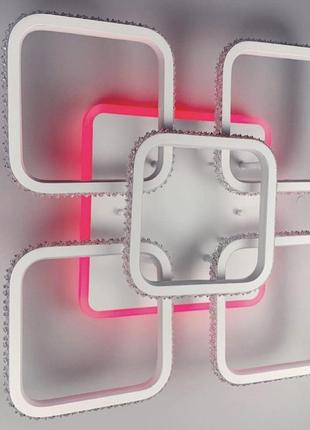 Потолочная светодиодная люстра с rgb 128_1826 фото