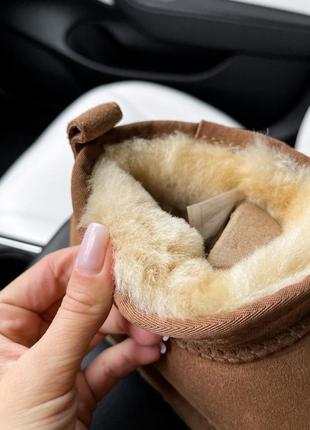 Угги угги угги ugg ultra mini chestnut9 фото