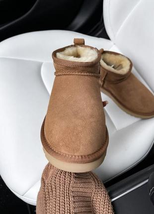 Угги угги угги ugg ultra mini chestnut8 фото