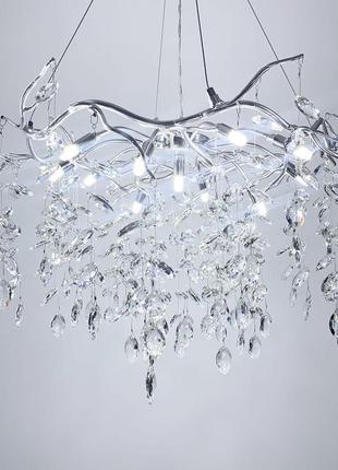 Дизайнерська люстра зі скляними елементами 747_1071
