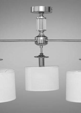 Современная люстра с абажурами на 3 лампы 1016/3hr.