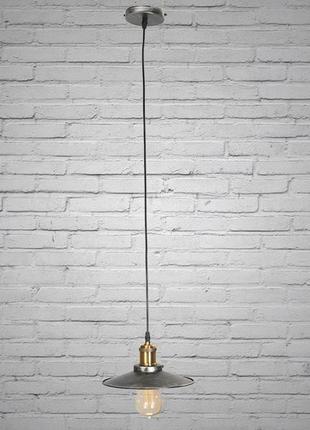 Светильник-подвес в стиле лофт 6856-210-bk-sv