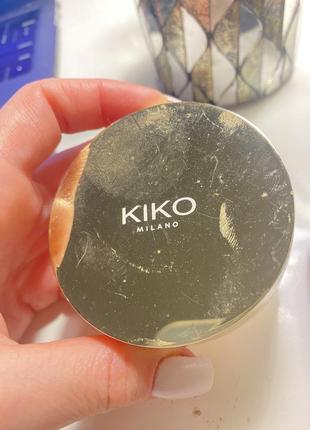 Kiko milano пудра прозора