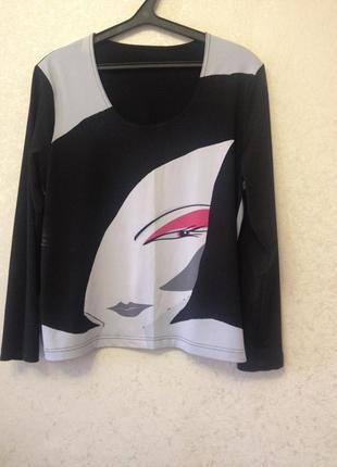 Блуза трикотаж