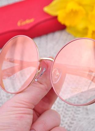 Красивые круглые солнцезащитные очки с боковой шорой gian marco venturi gmv8575 фото