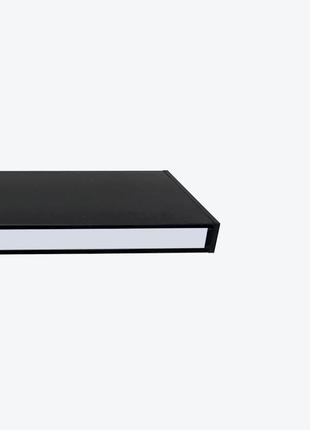 Підвісний лінійний led-світильник maxus assistance line slim pro 40w 80ra 4000k 900mm pj140b updown ip20 black