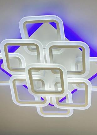 Стельова світлодіодна люстра з rgb 1049_1592