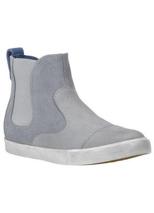 Ботинки женские timberland серо-голубой (tmb 8243b grey-blue (38,5 (24,5 см))3 фото