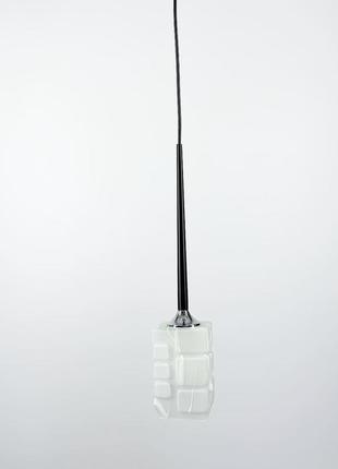 Підвісний світильник із плафоном з ефектом мармуру1 фото