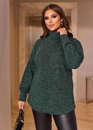 Стильный женский свитер большого размера (р.48-62)6 фото