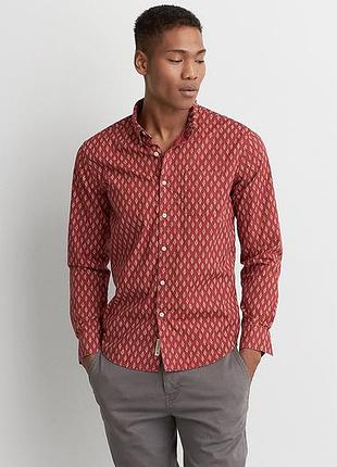 American eagle, рубашка, р.м, цвет red
