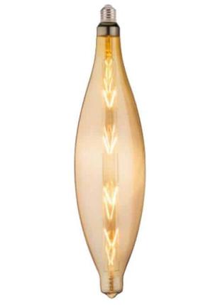 Світлодіодна лампа filament elliptic-xl 8w е27 бурштин