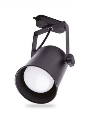 Однофазний трековий світильник із стандартною лампою.1 фото
