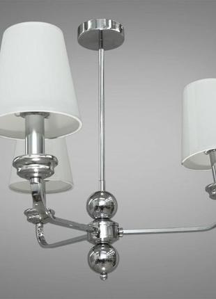 Современная люстра с абажурами на 3 лампы 1012/3hr.