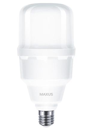 Світлодіодна лампа maxus hw 30w 5000k e27/e401 фото