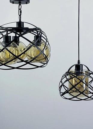Підвісна лофт люстра 1161_1819