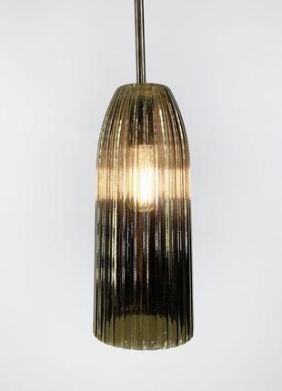 Серия подвесных светильников с удлиненным плафоном.10 фото