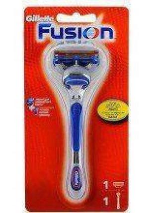 Бритва gillette fusion с 1 сменной кассетой