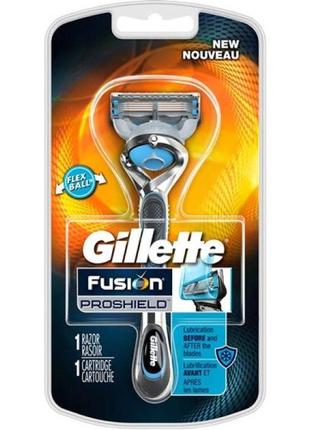 Бритва gillette fusion proshield з 1 змінною касетою