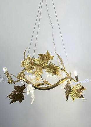 Дизайнерська люстра зі скляними елементами 319_446