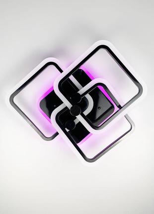 Стельова світлодіодна люстра з rgb 1548_2339