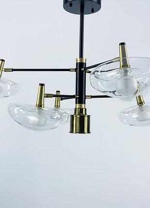 Стельова лофт люстра з незвичними плафонами на 7 або 9 ламп 910_1353