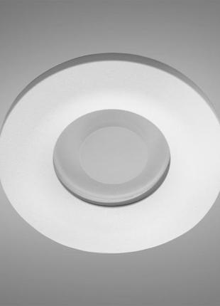 Поворотный точечный светильник серия "aluminium" qxl-1766-r-wh
