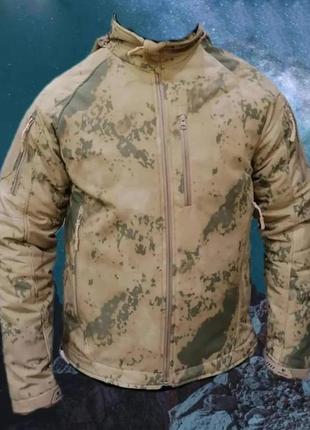 Тактична зимова куртка softshell multicam wolftrap розмір: s(46), m(48), l(50, xl(52)