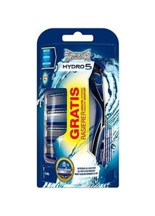 Станок для бритья wilkinson sword hydro 5 + 4 сменные кассеты