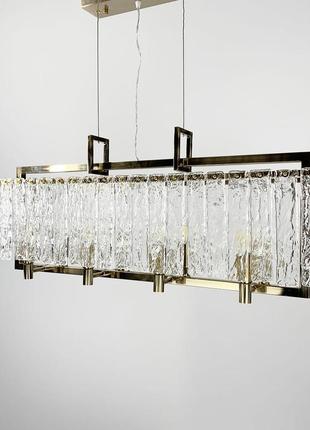 Дизайнерська люстра зі скляними елементами 733 1048